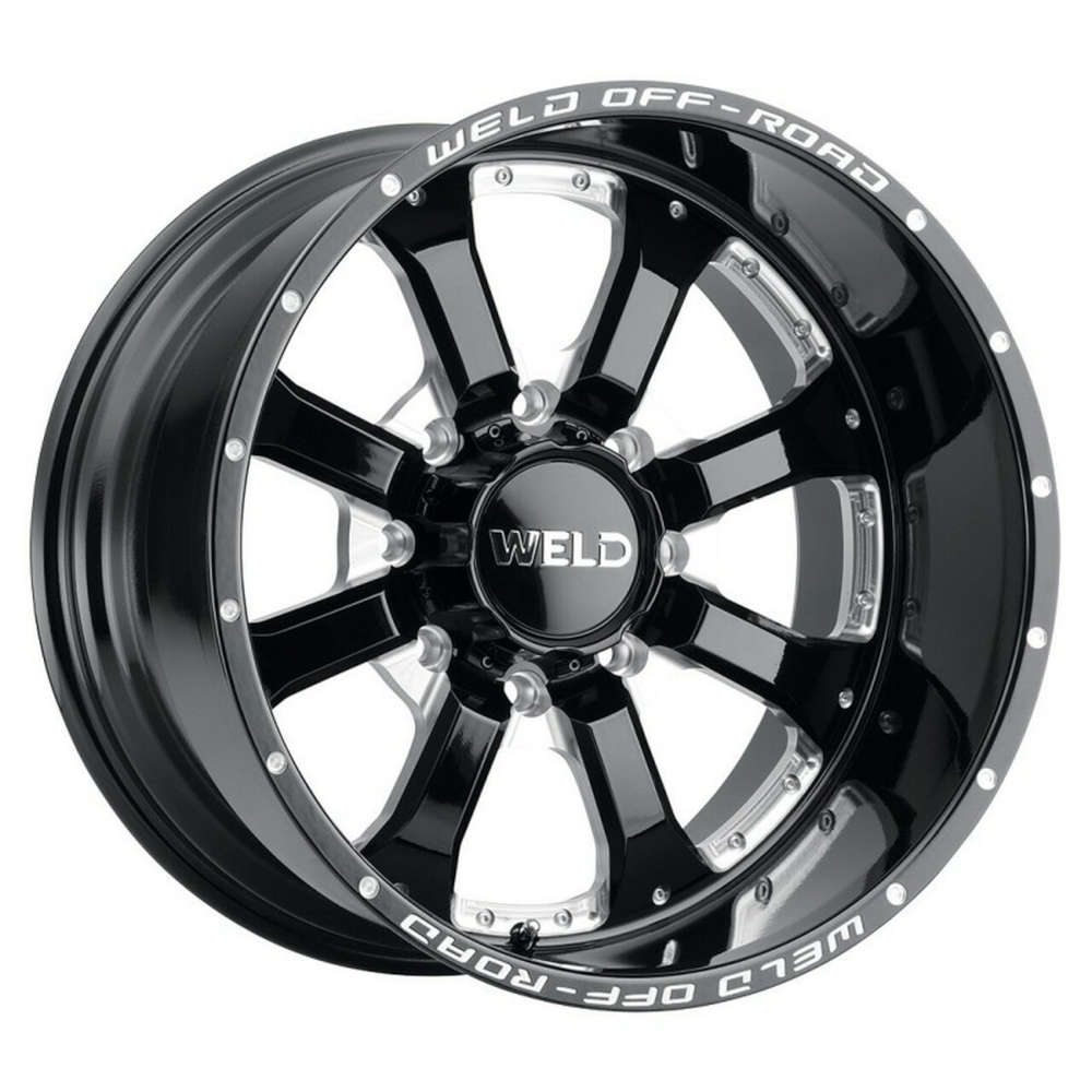 Weld Off-Road Granada Eight 20x10 8x170 Black -18mm Wheels