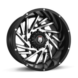 American Truxx Web AT161 Wheel / Rim in Black Machined