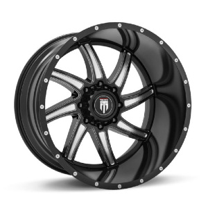 American Truxx Vortex AT162 Wheel in Black Milled