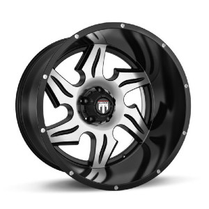American Truxx Ninja AT163 Wheel in Black Machined
