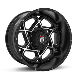 American Truxx Astro 164 Wheel in Machined Black