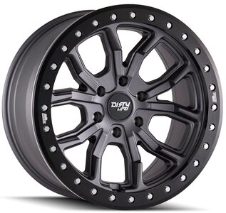 Dirty Life Dt-1 9303 Wheel / Rim in Gunmetal with Black Ring