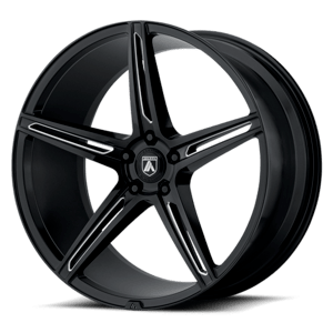 Asanti Alpha 5 ABL22 Wheel / Rim in Gloss Black Milled