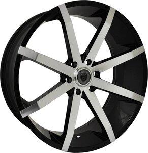 Borghini B29 Wheel / Rim in Black Machined