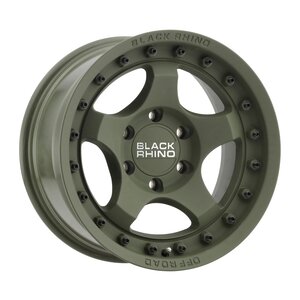 Black Rhino Bantam Wheel / Rim Green