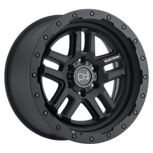 Black Rhino Barstow Wheel / Rim in Black Matte