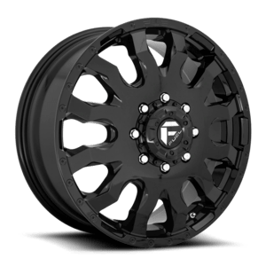 Fuel Off-Road Blitz Dually Front Wheel / Rim in Gloss Black