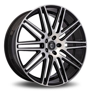 Curva Concepts C50 Wheel / Rim in Black Machined