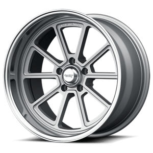 American Racing Draft VN510 Wheel / Rim in Vintage Silver with Diamond Cut Lip