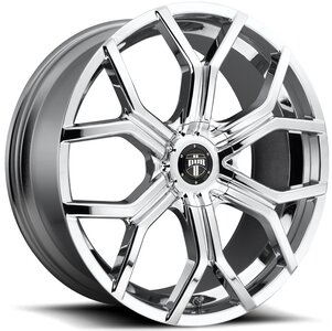 DUB Royalty S207 Wheel / Rim in Chrome
