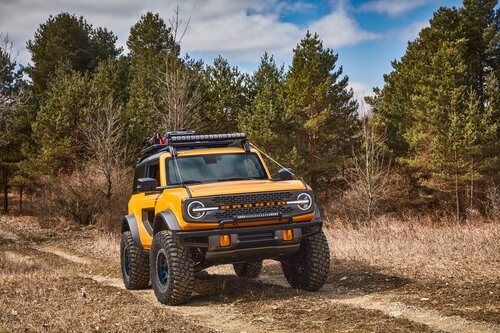 New 2021 Ford Bronco featuring Method Race Wheels