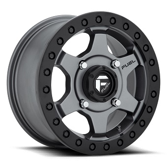 Fuel UTV Gatling Wheel / Rim in Matte Gunmetal Fuel UTV Gatling Wheel / Rim in Matte Gunmetal