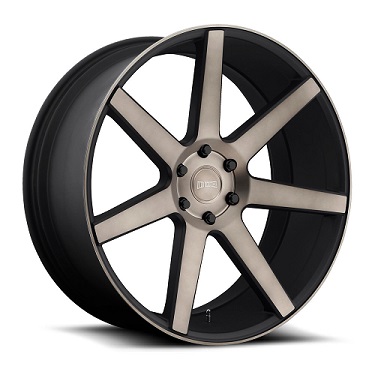 DUB Future S127 Wheel / Rim in Matte Black with Dark Tint DUB Future S127 Wheel / Rim in Matte Black with Dark Tint