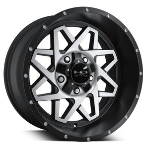 Hd Wheels Gridlock Wheel in Black Machined