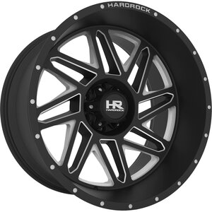 Hardrock Bones Xposed H501 Wheel in Black Milled