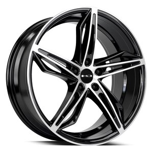 Hd Wheels Fly Cutter Wheel in Black Machined