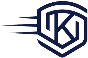 guaranteed delivery logo in navy blue