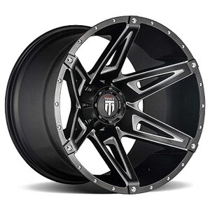 American Truxx Kutz AT-1902 Wheel / Rim in	Black Milled