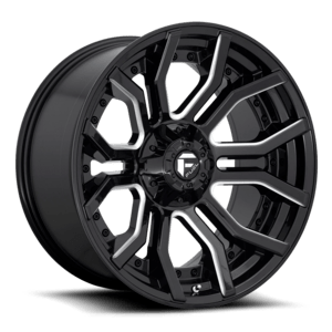 Fuel Rage Wheel / Rim in Gloss Black Milled Fuel Rage Wheel / Rim in Gloss Black Milled