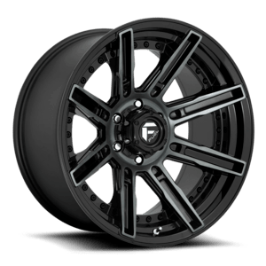 Fuel Rogue D708 Wheel / Rim in Gloss Machined with Dark Tint Fuel Rogue D708 Wheel / Rim in Gloss Machined with Dark Tint