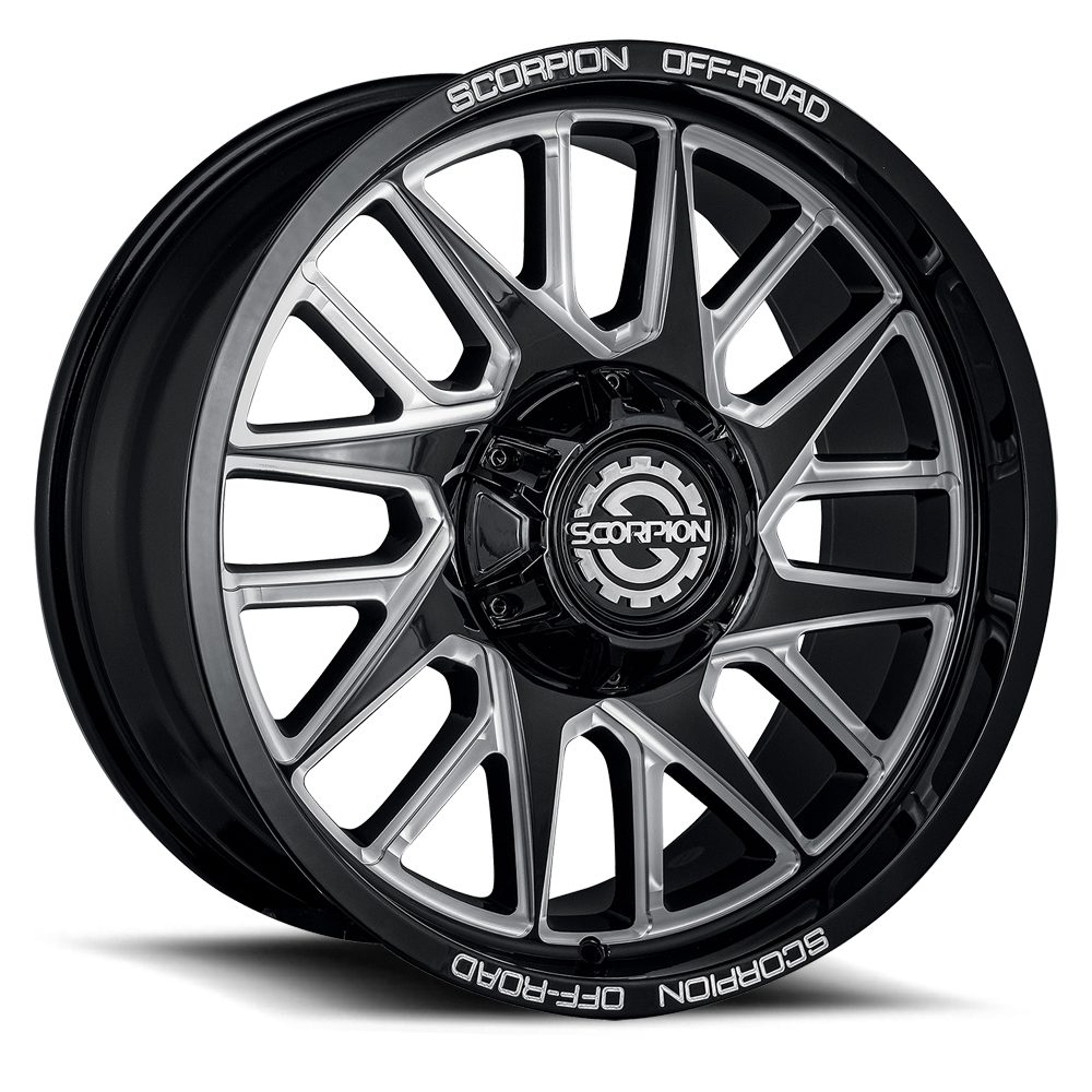 scorpion-hammer-black-milled-wheels-rims-5-lug-6-lug-8-lug