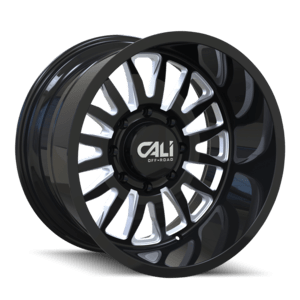 Cali Off Road Summit 9110 Wheel / Rim in Gloss Black Milled Cali Off Road Summit 9110 Wheel / Rim in Gloss Black Milled
