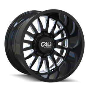 Cali Off Road Summit 9110 Wheel / Rim in Gloss Black Milled