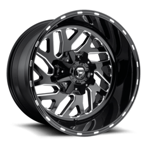 Fuel Triton Wheel in Black Milled Fuel Triton Wheel in Black Milled