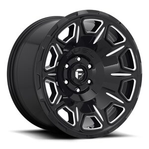 Fuel Vengeance D688 Wheel in Gloss Black Milled