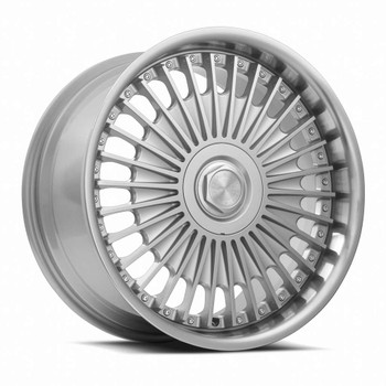 Vp Rasierer Rims Mrr Vp4 22x10.5 5x114.3 Silver W/ Machined Lip 40mm Wheels
