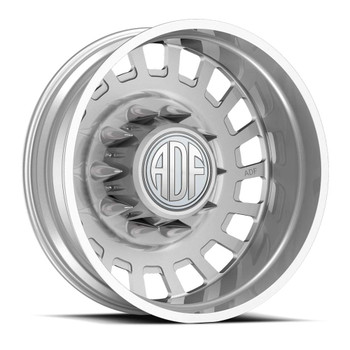ADF Wheels Halo 26x8.25 10x225 Hyper Silver -156mm Wheels