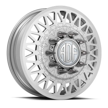 22 Inch Rims Dfd Adf Dually The Rigger Wheels Rims 22x8.25 8x210 Hyper Silver 145mm