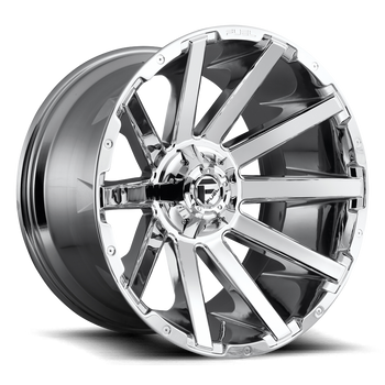 Fuel D614 Contra Wheels Rims 20x10 8x180 Chrome -18mm | D61420001847