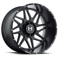 Hostile Sprocket Asphalt Wheels 20x9 8x180 Satin Black 0mm | H108-2090818050BB