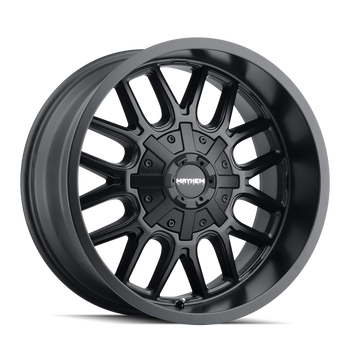 Mayhem Cogent Wheels Rims 18x9 6x135 6x139.7 Matte Black 0mm