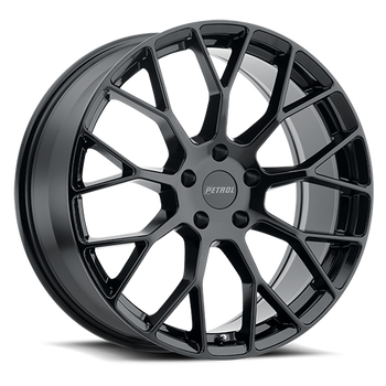 Petrol P2B Wheels Rims 15x7 5x100 Gloss Black 40mm | 1570P2B405100B72