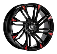 Enkei® GW8 Wheels Rims 18x7.5 4x100 4x4.5 (4x114.3) Black 42 | 448-875-0142BK