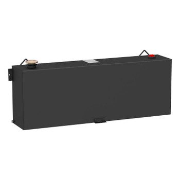 UWS 75 Gallon Transfer Tank Tool Box Combo Matte Black Steel Tank Aluminum  Box Model ST-75-COMBO-MB