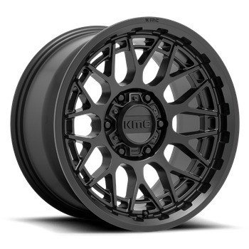 KME！ Kmc Km722 Technic 20x9 8x165.1/8x6.5 Satin Black 0mm Wheels