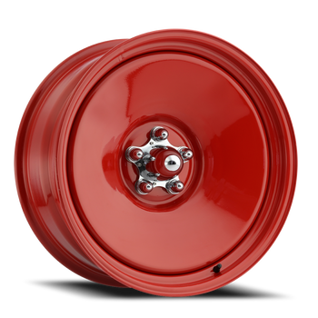 US Wheel Rat Rod 15x7 5x114.3/5x4.5 Gloss Red -6mm Wheels