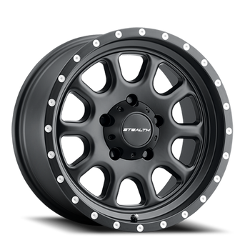 Us Aluminum D Window Wheels Rims 17x8.5 5x127 Matte Black 0mm | 771-88550