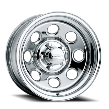 US Wheel Crawler 15x12 5x139.7/5x5.5 Chrome -64mm Wheels