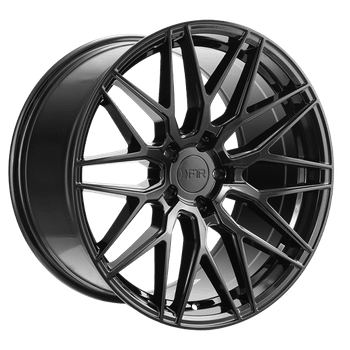 F1R F103 18x8.5 5x110 Gloss Black 42mm Wheels