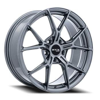 Rtx Rs01 Wheels Rims 19x8.5 5x114.3 Gloss Gunmetal 38mm | 083126