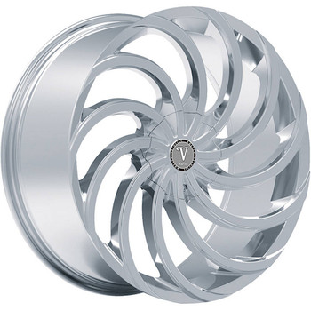 Velocity Vw21 22x9.5 6x135 6x139.7 Chrome 30mm Wheels