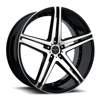 Versante 233 26x10 6x139.7/6x5.5 Black Machined 30mm Wheels