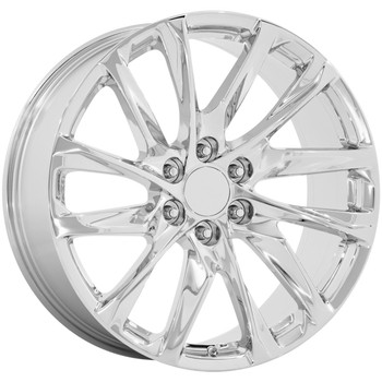 Code 209 Color Rims Replica1 Rp25 20x9 6x139.7/6x5.5 Chrome 28mm Wheels | BB Wheels