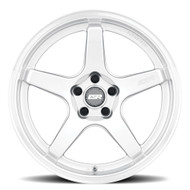 Esr Apx5 Wheels Rims 19x9.5 Blank Custom Drilled Hyper Silver W/ Machined Lip 22mm | 99511122 APX5CHS-ML