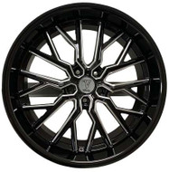Velocity Vw32 Wheels Rims 18x8 5x4.5 (5x114.3) Black Milled 38mm | VW32-8865BMW