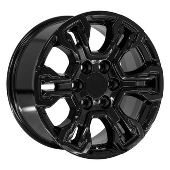 Code 209 Color Rims Oe Wheels Cv65 20x9 6x139.7/6x5.5 Gloss Black 26mm Wheels